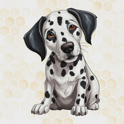 Sakuya 50 Dog Clipart Bundle PNG | Cute Puppy Illustrations | Digital Download | Watercolor Dogs | Pet Clipart