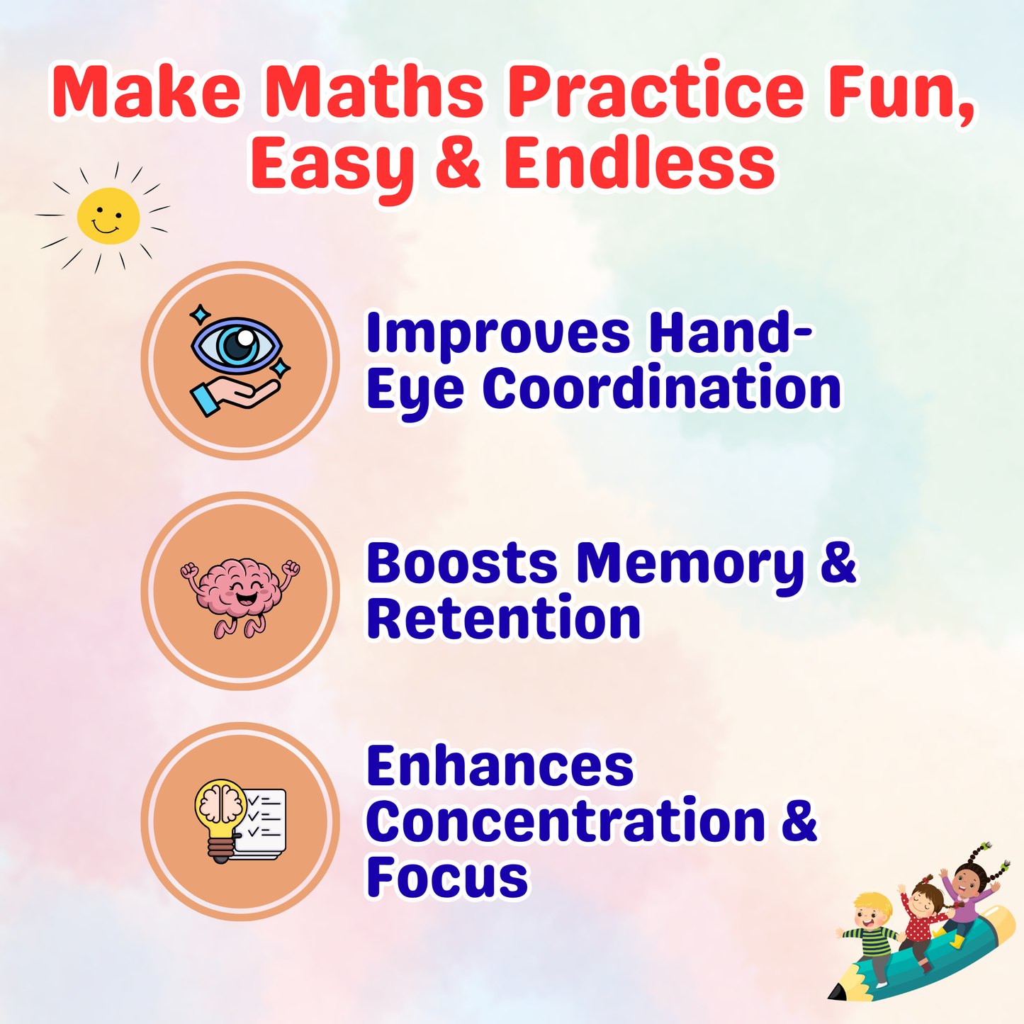 Sakuya Multiplication Table Truck Toy with Rotating Number Wheels for Tables 1 to 10 | Educational Game | Kids Activity | STEM Toy | Includes Pen and Marker with Pouch