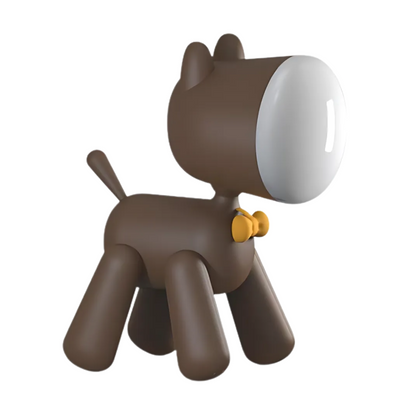 Puppy LED Tail Switch | Decorative LED Desk Lamp for Bedroom, Study, Living Room, and Kids' Rooms | Ambient Light, Night Lamp, Functional Table Lamp, and Adorable Home Decor Piece