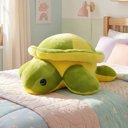 Sakuya 50 cm Turtle Soft Toy | Soft Plush Stuffed Animal for Kids | Cute Huggable Cushion Toy | Safe and Skin Friendly Material | Gift for Boys Girls | Bedroom Decor and Playtime Companion