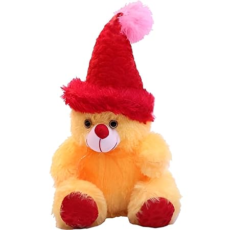 Sakuya Original Joker Teddy, Non-Toxic Super Soft Plush Stuff Toys for All Age Groups - 40 cm (Yellow)